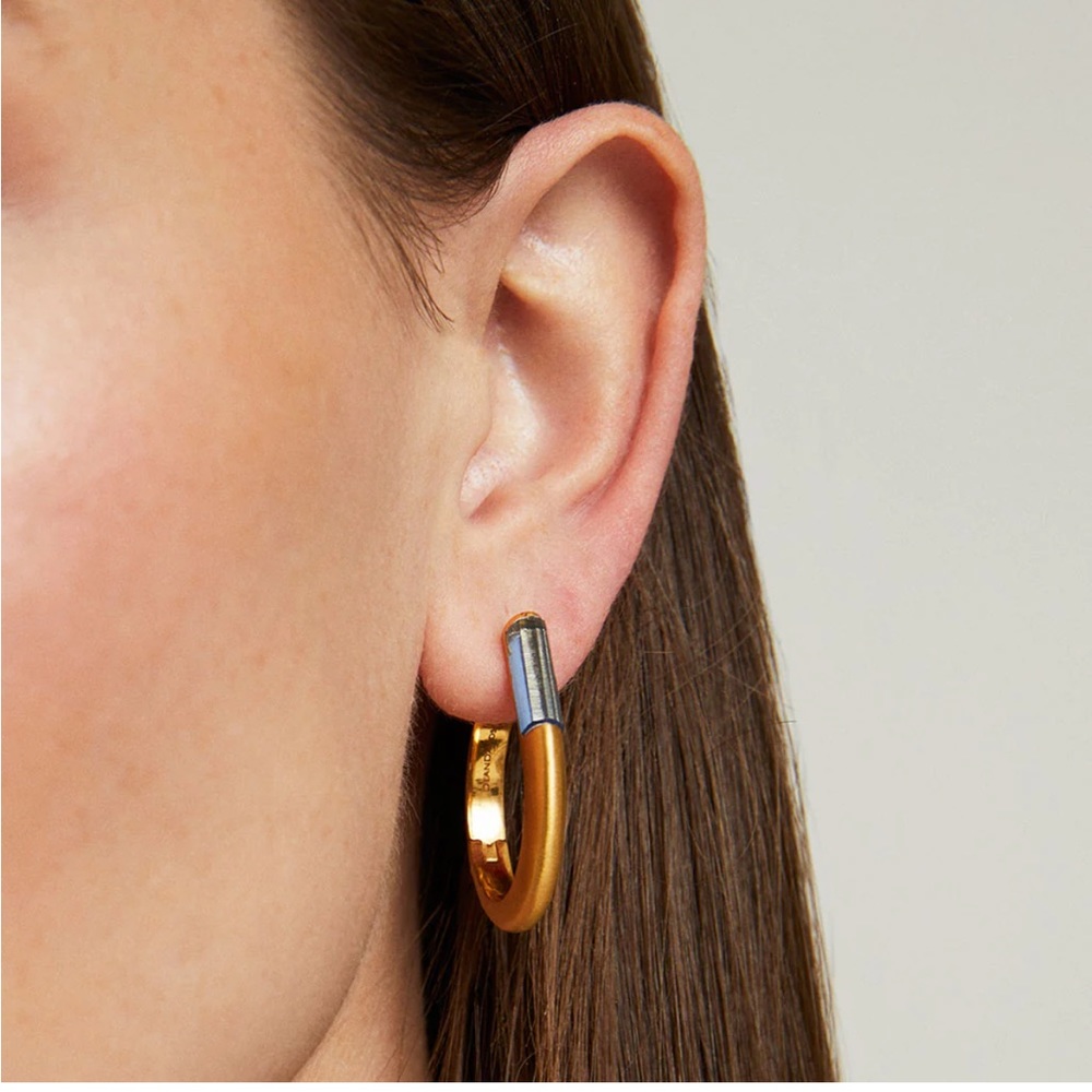 Signature Revival Gemstone Small Hoops